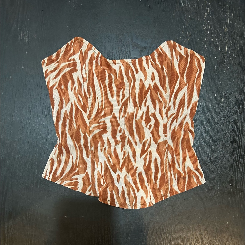 Bustier corset top size s